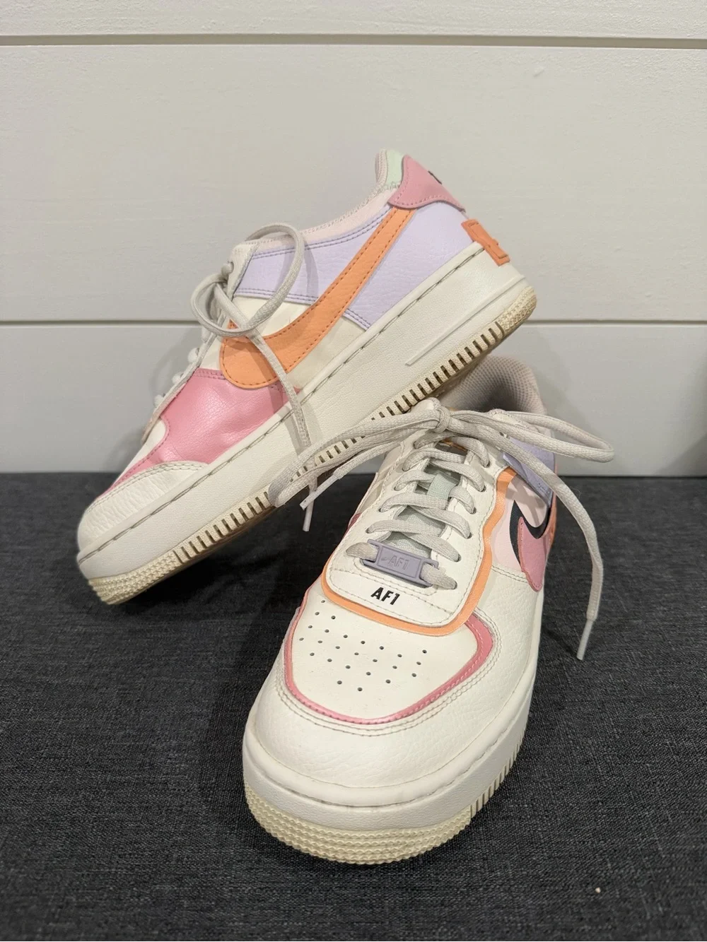 Nike Women’s Air Force 1 Shadow Orange Chalk Pink Glaze